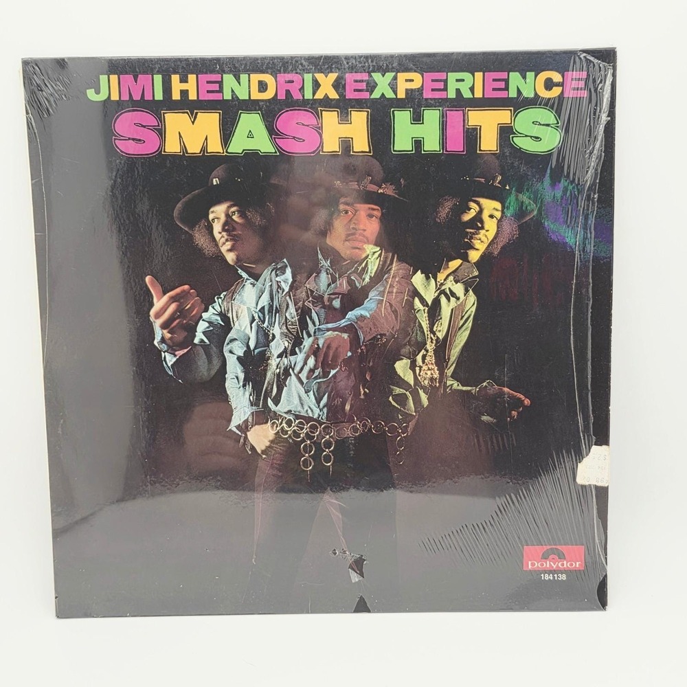 Jimi Hendrix Experience Smash Hits Vinyl LP 12" Rock Germany Polydor 184138 1968